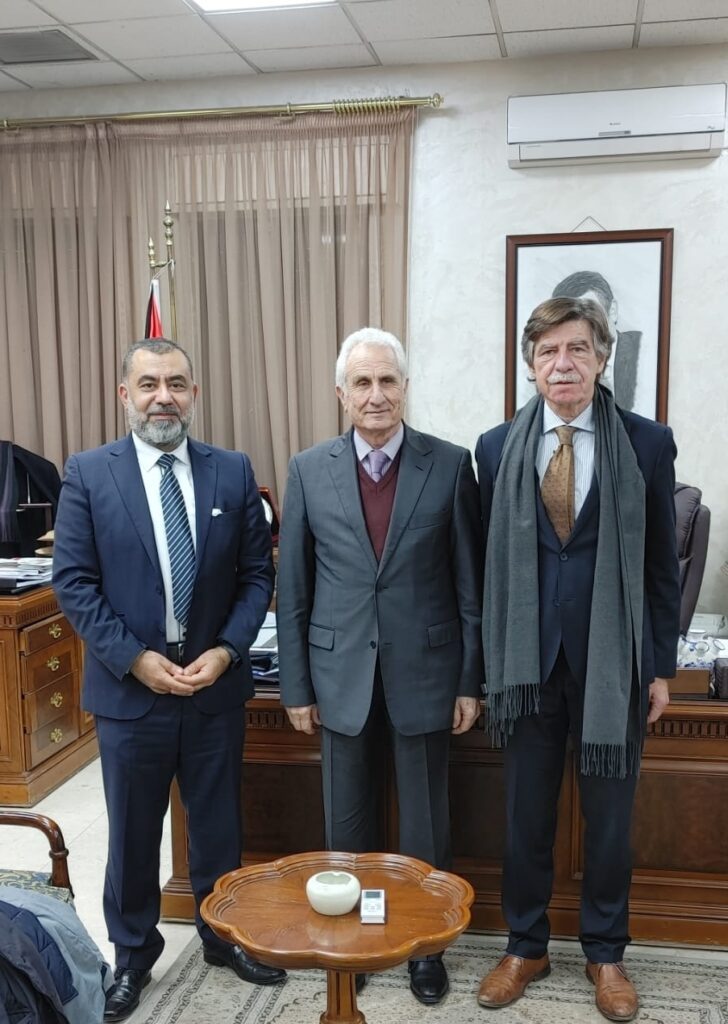 PRIMA directors to meet His Excellency Prof. Owais, Minister of Higher Education and Scientific Research of Jordan, and Dr. Halaseh, Director of Scientific Research and Innovation Support Fund.