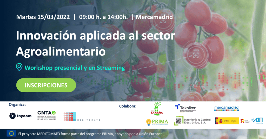 March 15th: PRIMA to participate in: “Applied innovation in the Agri-food sector”
