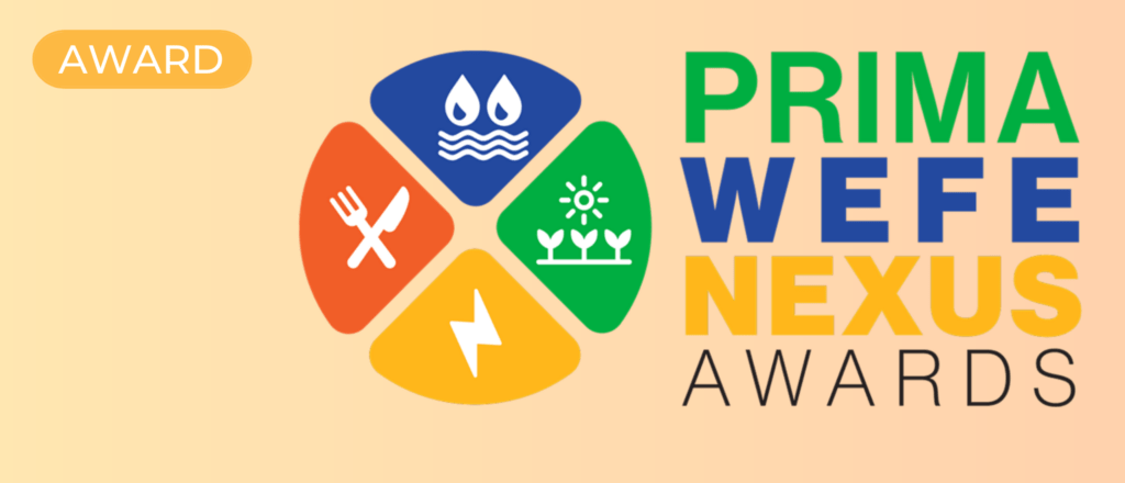 PRIMA WEFE Nexus Award: applications are open, apply now!