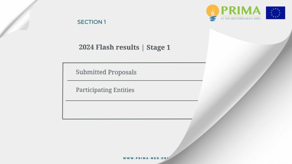 PRIMA Calls 2024: Flash Results